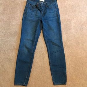 Madewell 9” skinny jeans